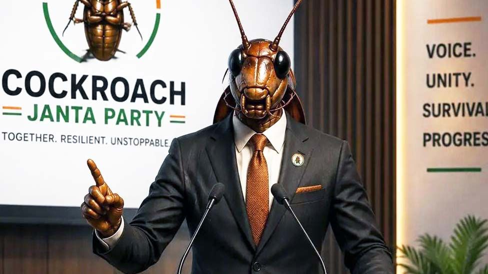 Cockroach Janta Party gains attention in India as a youth-driven satirical political movement.