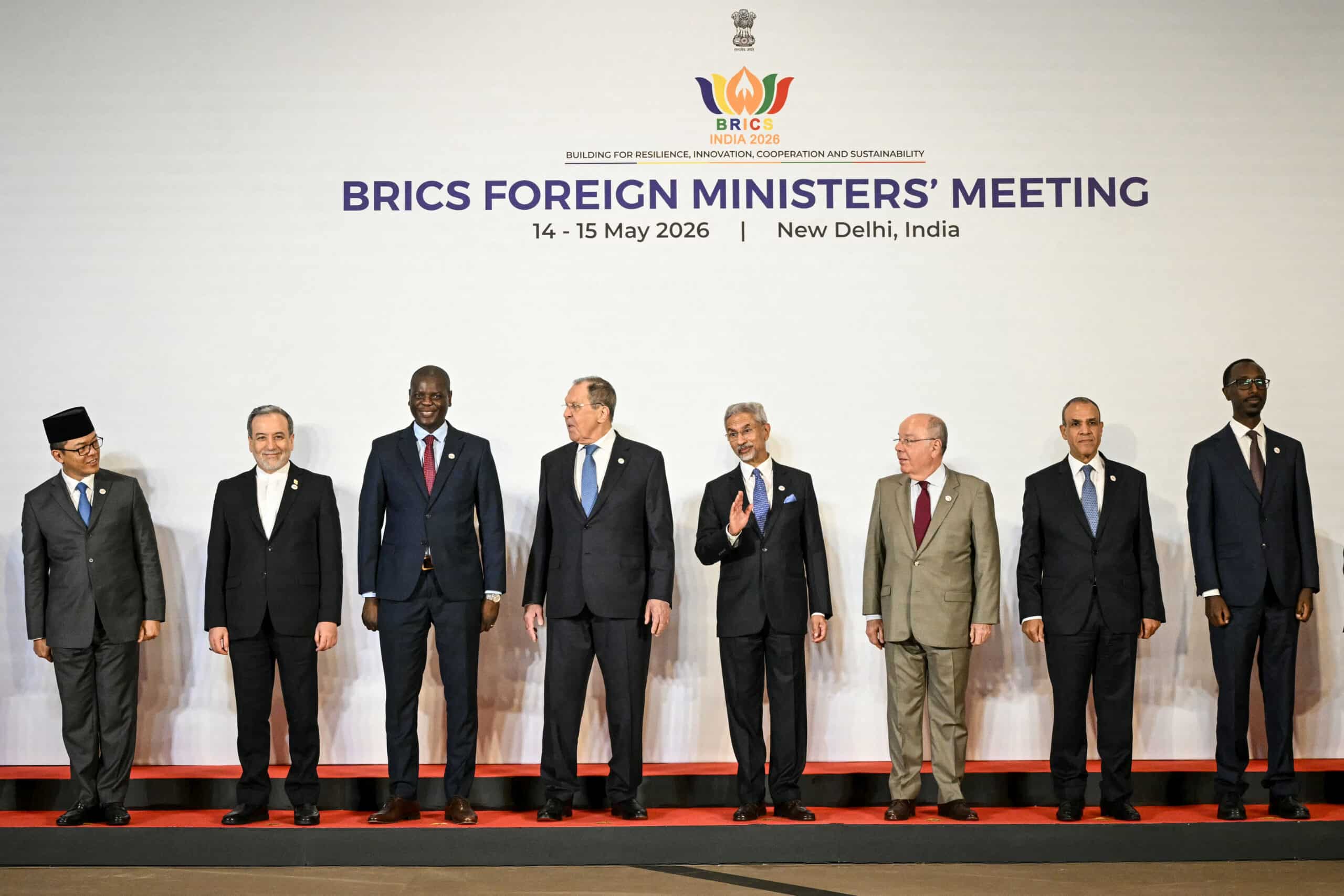 India’s Foreign Minister S. Jaishankar speaking at the BRICS meeting about UN Security Council reform.