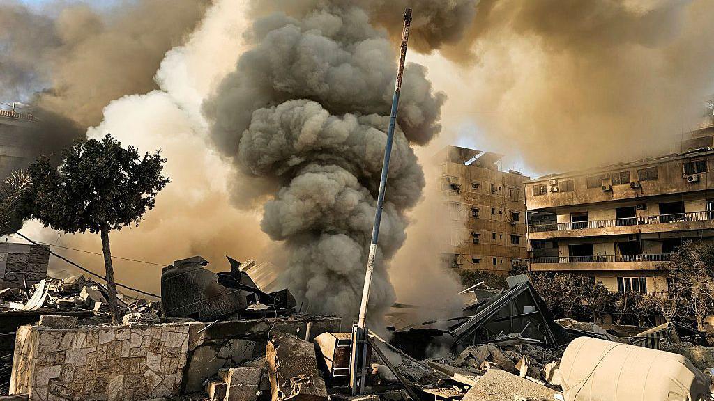 Israel attacks Tehran and Beirut with airstrikes amid escalating Middle East conflict.