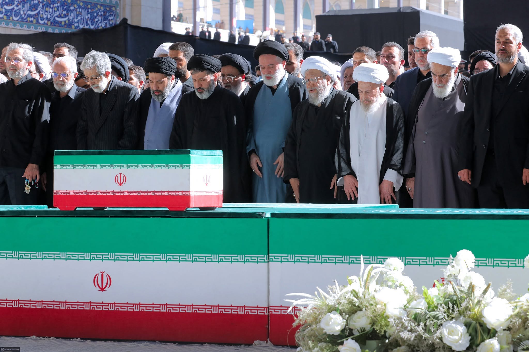 Thousands gather in Tehran for Ayatollah Ali Khamenei's funeral under tight security and national mourning.